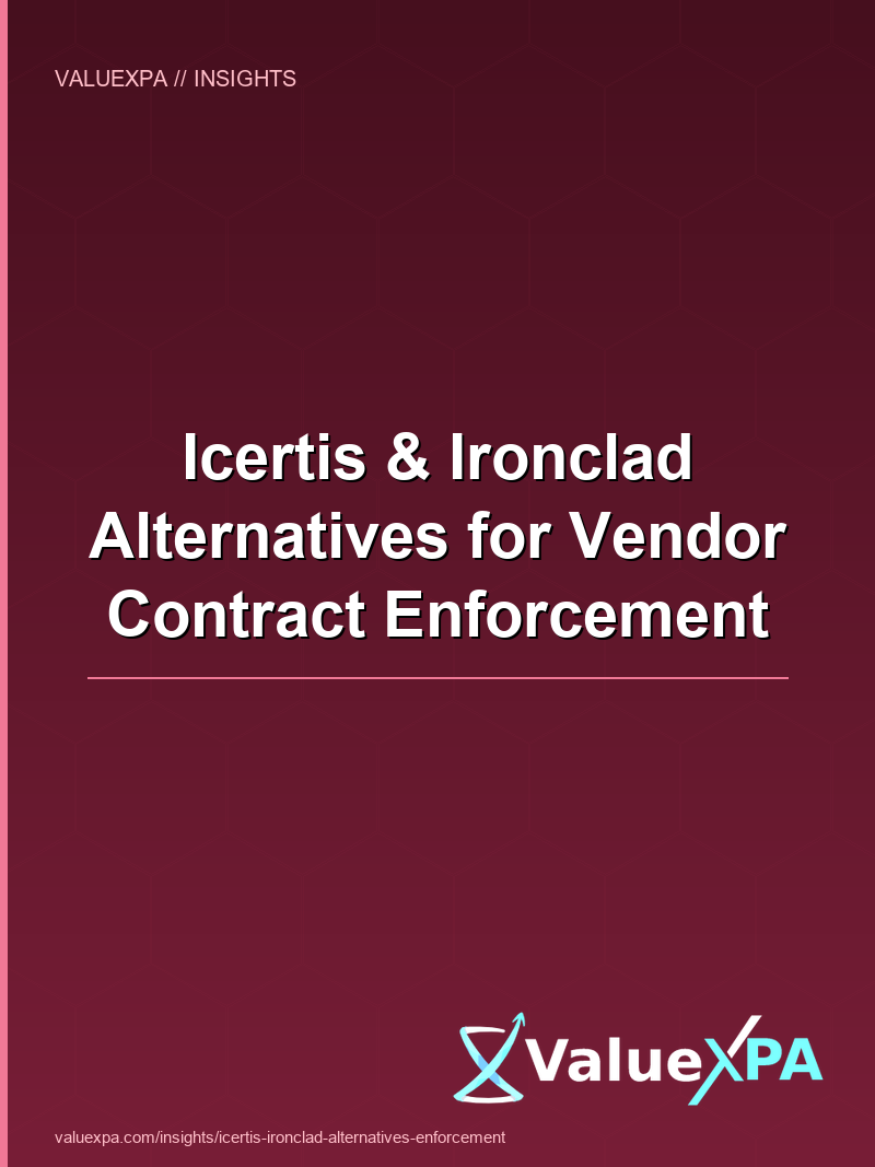 Icertis & Ironclad Alternatives for Vendor Contract Enforcement